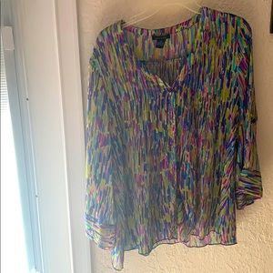 Multi colored blouse